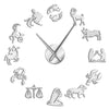Giant Wall Clock Zodiac Signs My Wall Clock