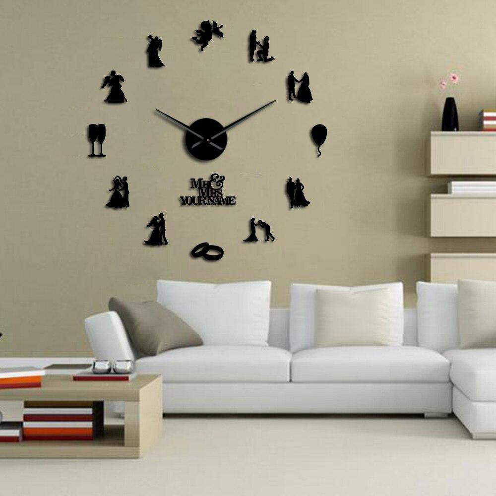 Giant Wedding Wall Clock My Wall Clock