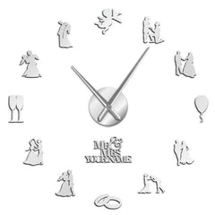 Giant Wedding Wall Clock My Wall Clock