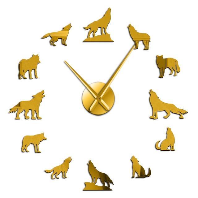 Giant Wolf Designs Wall Clock My Wall Clock
