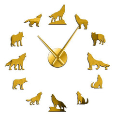 Giant Wolf Designs Wall Clock My Wall Clock