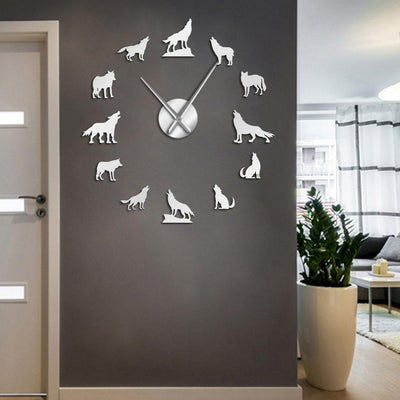 Giant Wolf Designs Wall Clock My Wall Clock