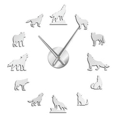 Giant Wolf Designs Wall Clock My Wall Clock