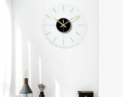 Glass Clock Modern Style My Wall Clock