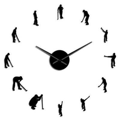 Golf Giant Wall Clock My Wall Clock