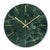 Green Marbled Wall Clock My Wall Clock