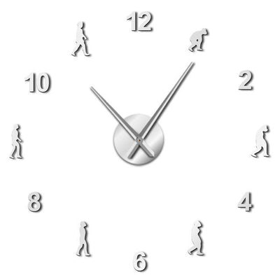 Human Evolution Giant Wall Clock My Wall Clock