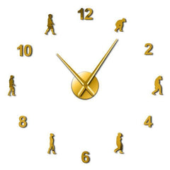 Human Evolution Giant Wall Clock My Wall Clock