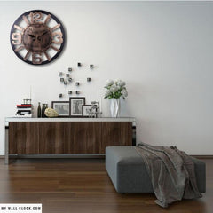 Industrial Clock Giant Copper My Wall Clock