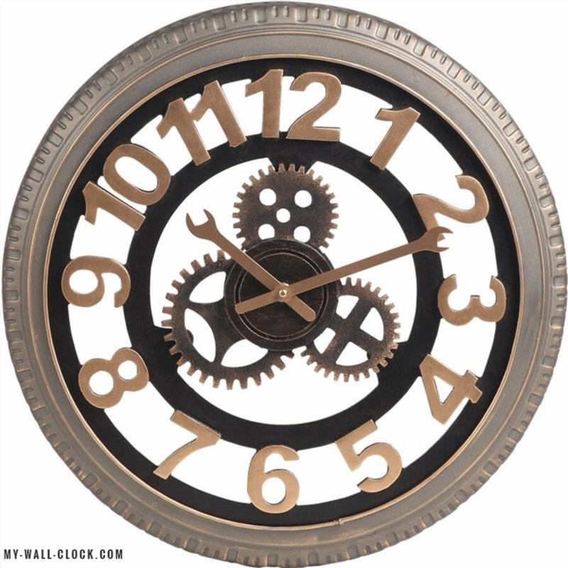 Large Authentic Steampunk Clock