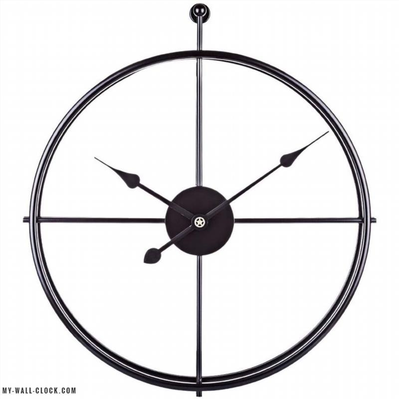 Industrial Clock Minimalist Circle My Wall Clock