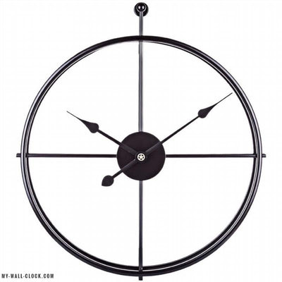 Industrial Clock Minimalist Circle My Wall Clock