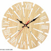 Industrial Clock Sight-Glass Wood My Wall Clock