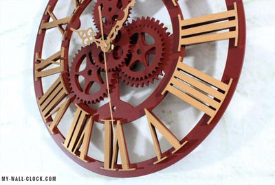 Industrial Clock Steampunk My Wall Clock