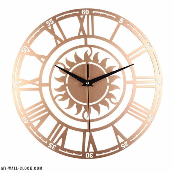 Sun Shape Wall Clock | My Wall Clock