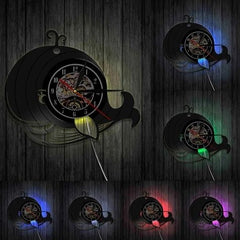 LED Cartoon Whale Wall Clock My Wall Clock