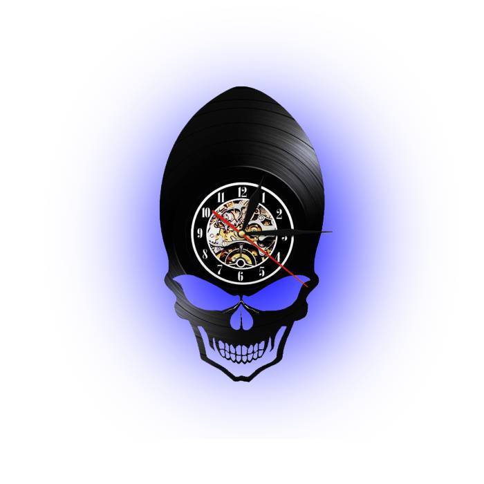 LED Clock Alien Skull My Wall Clock