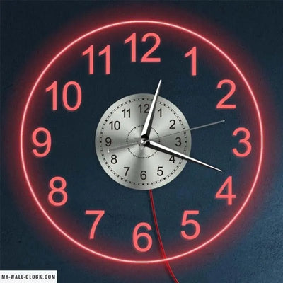 LED Clock Arabic Numerals My Wall Clock