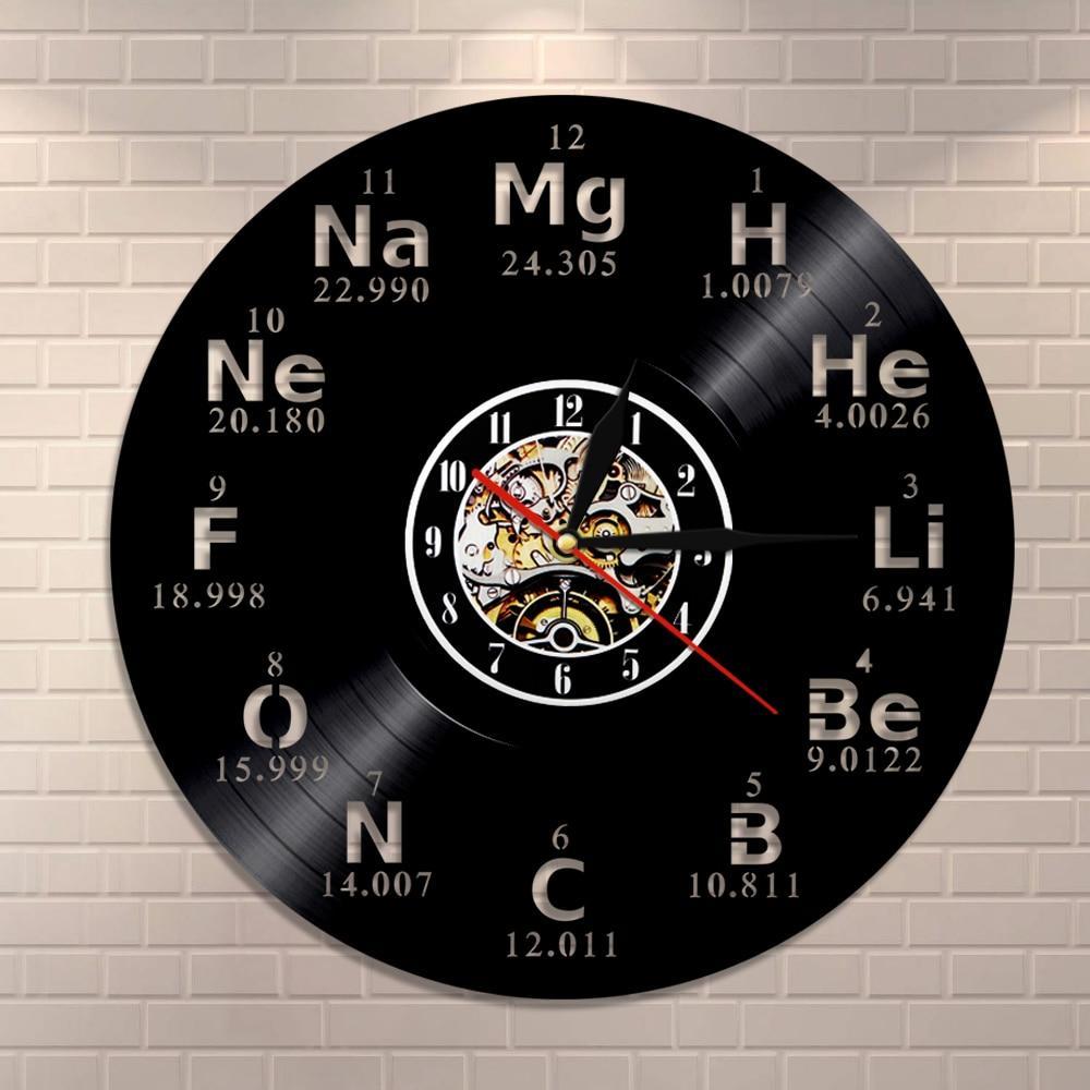 LED Wall Clock Periodic Elements | My Wall Clock