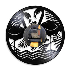 LED Clock Pink Flamingos My Wall Clock