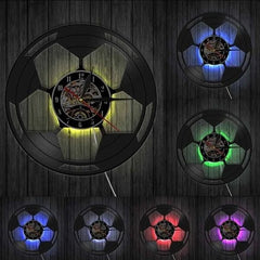 LED Clock Soccer Ball My Wall Clock