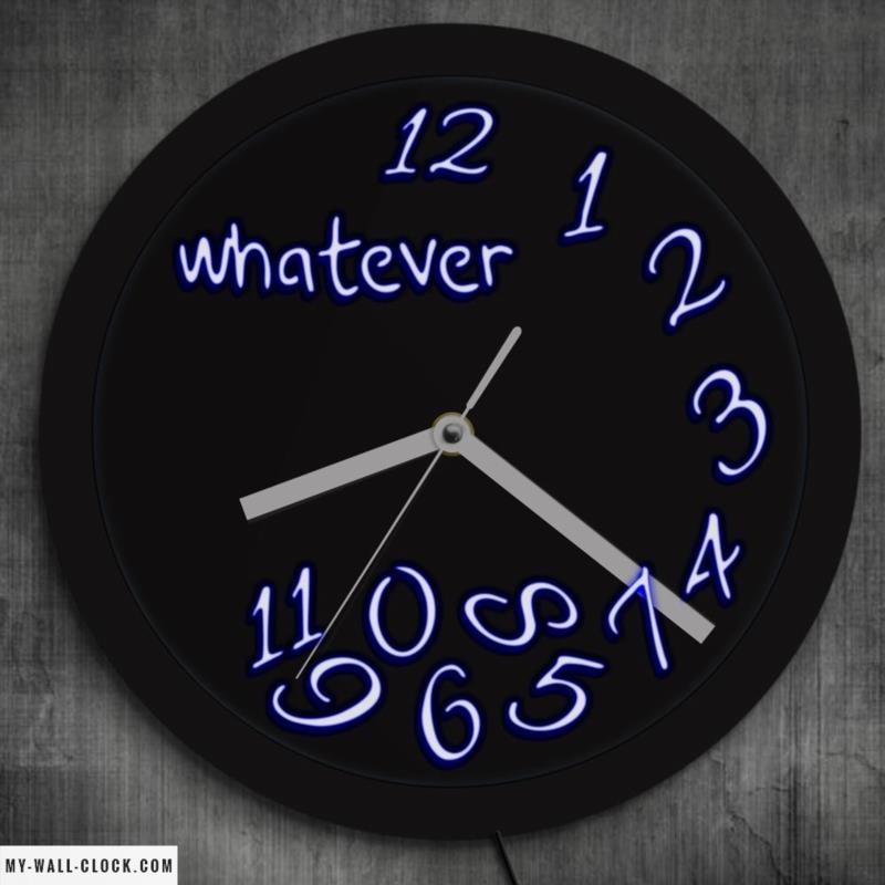LED Delay Clock My Wall Clock