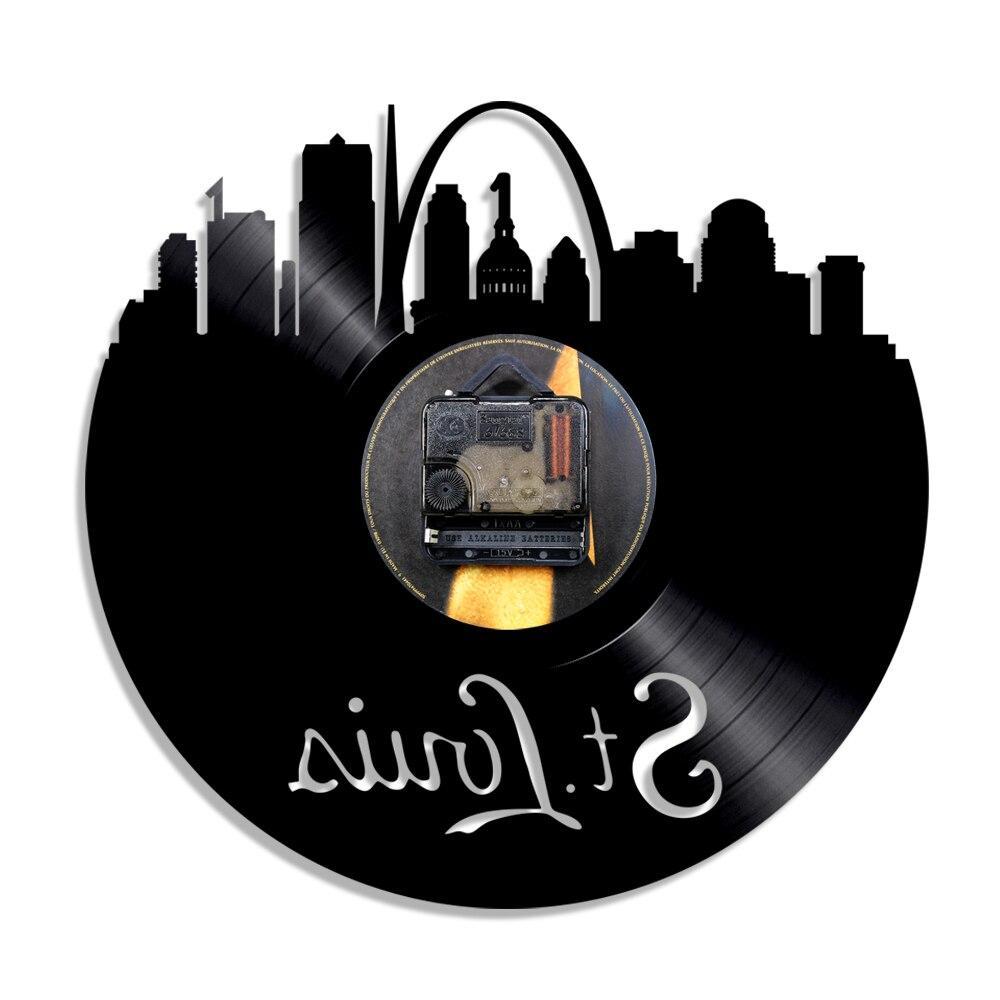 LED Wall Clock Saint Louis My Wall Clock
