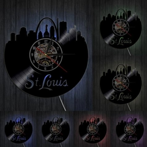 LED Wall Clock Saint Louis My Wall Clock