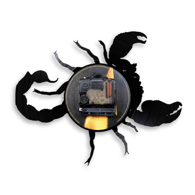 LED Wall Clock Venomous Scorpion My Wall Clock