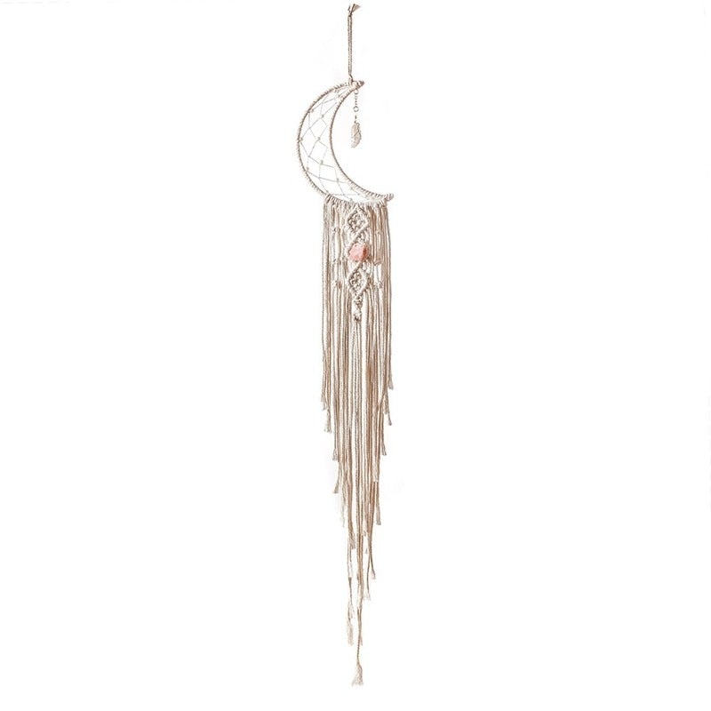 Macrame Moon Wall Hanging My Wall Clock
