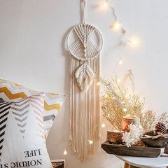 Macrame Moon Wall Hanging My Wall Clock