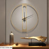 Metal Clock Golden Circle My Wall Clock