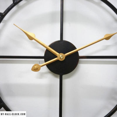 Metal Clock Size XXL My Wall Clock