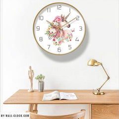 Metal Clock Unicorn My Wall Clock