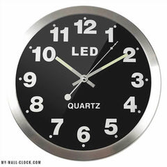 Metal LED Clock My Wall Clock