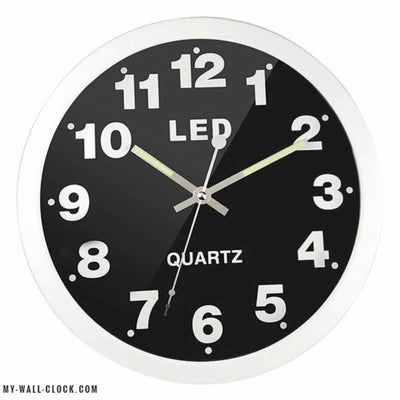 Metal LED Clock My Wall Clock
