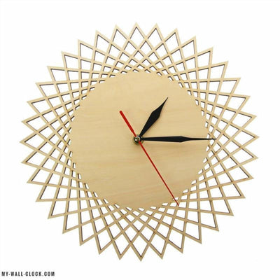 Modern Clock Mandala Effect My Wall Clock