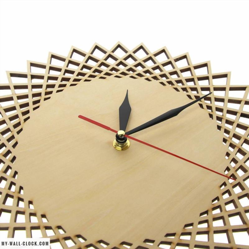 Modern Clock Mandala Effect My Wall Clock