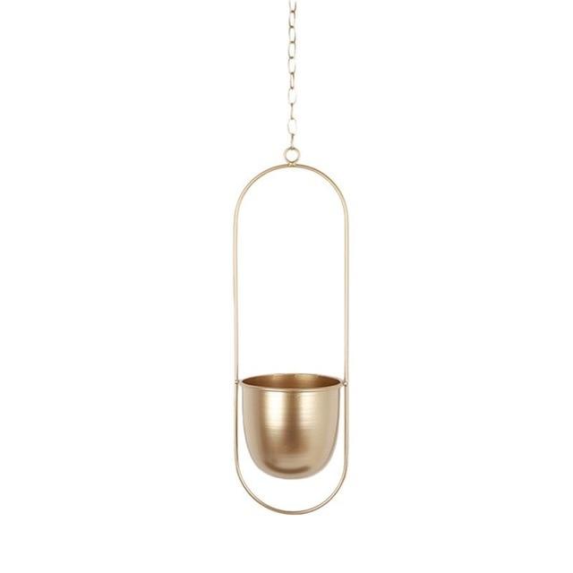 Modern Hanging Vase Holder My Wall Clock