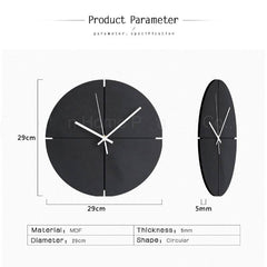 Modern Wooden Wall Clock My Wall Clock
