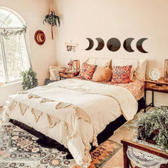 Moon Phase Mirror Set My Wall Clock