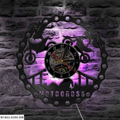 Motocross Vinyl Clock My Wall Clock