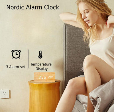 Nordic Alarm Clock 50% Bundle Offer My Wall Clock