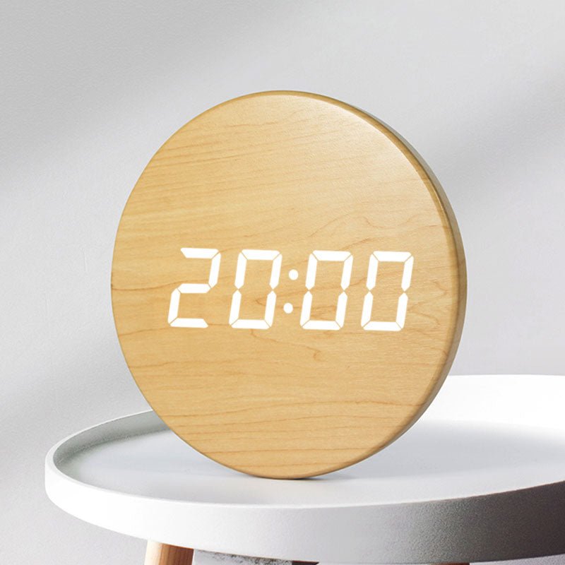 Led Wood SKADI | My Wall Clock