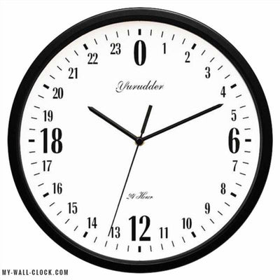 Original 24-Hour Clock My Wall Clock
