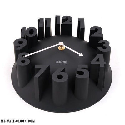 Original 3D Black Clock My Wall Clock