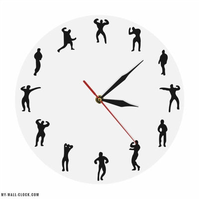 Original Bodybuilding Clock My Wall Clock