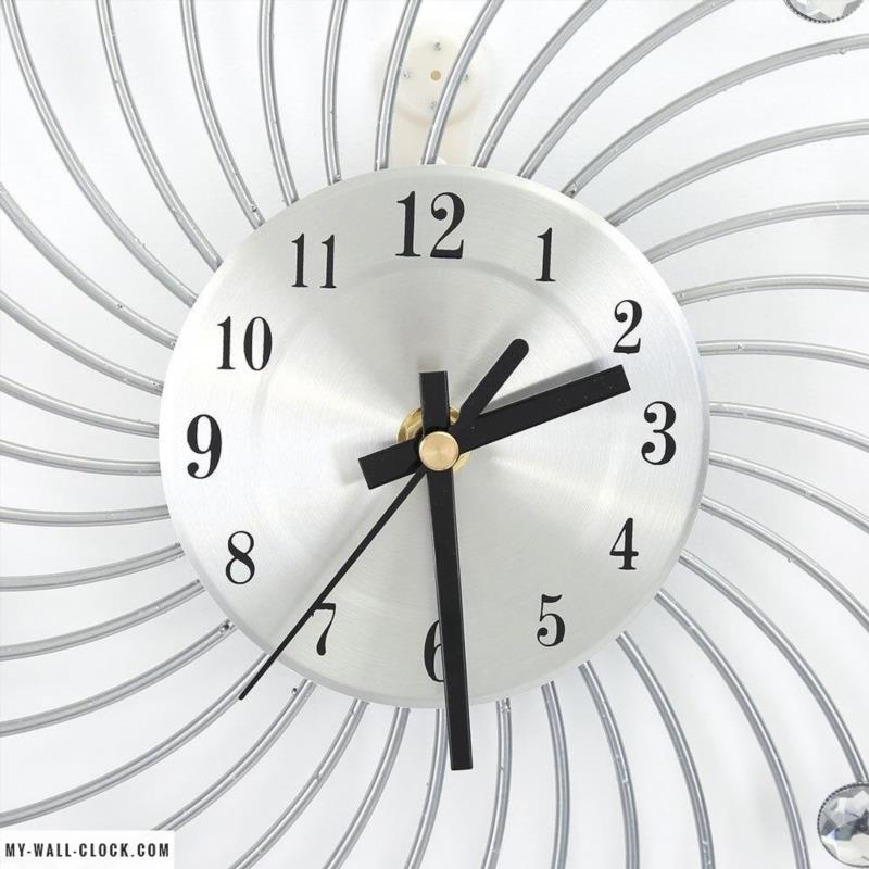Original Clock Design Silver My Wall Clock