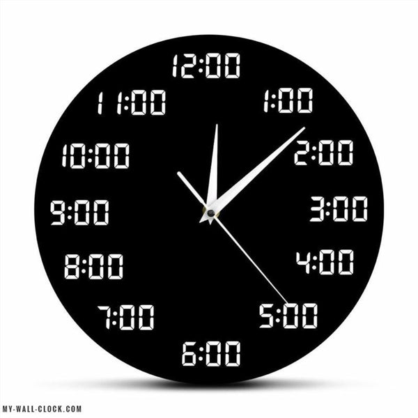 Original Wall Clock Numbers My Wall Clock