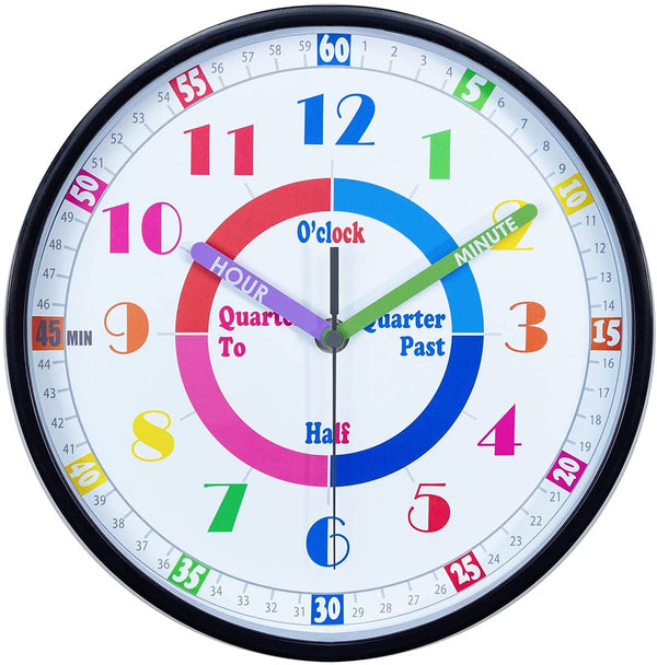 Clock to Learn Time in English | My Wall Clock